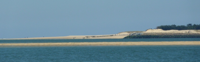 Balade en bateau � la pointe du Cap Ferret